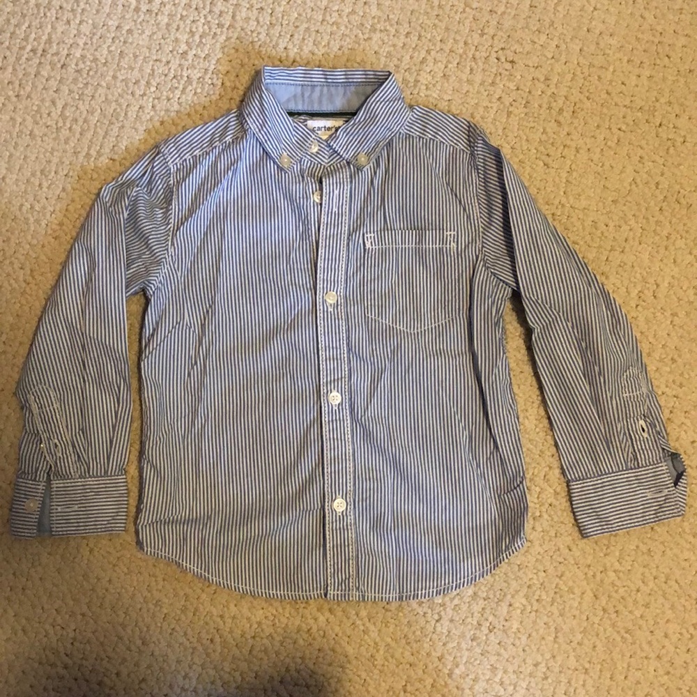 Carters toddler boys button down